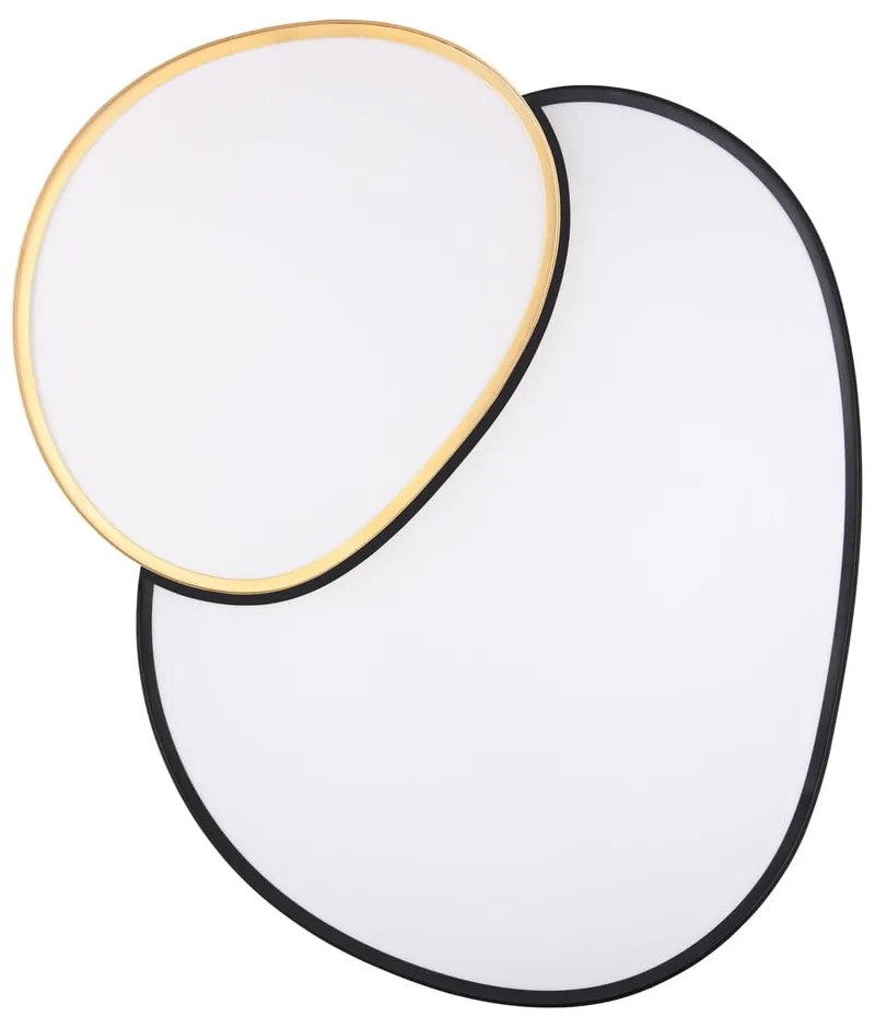 Fekete-aranyszínű LED mennyezeti lámpa 63.5x77 cm Rise – Trio