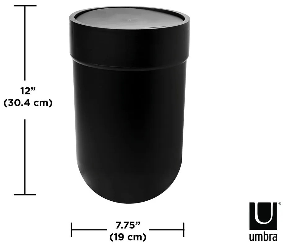 Műanyag szemetes 6 l Touch – Umbra