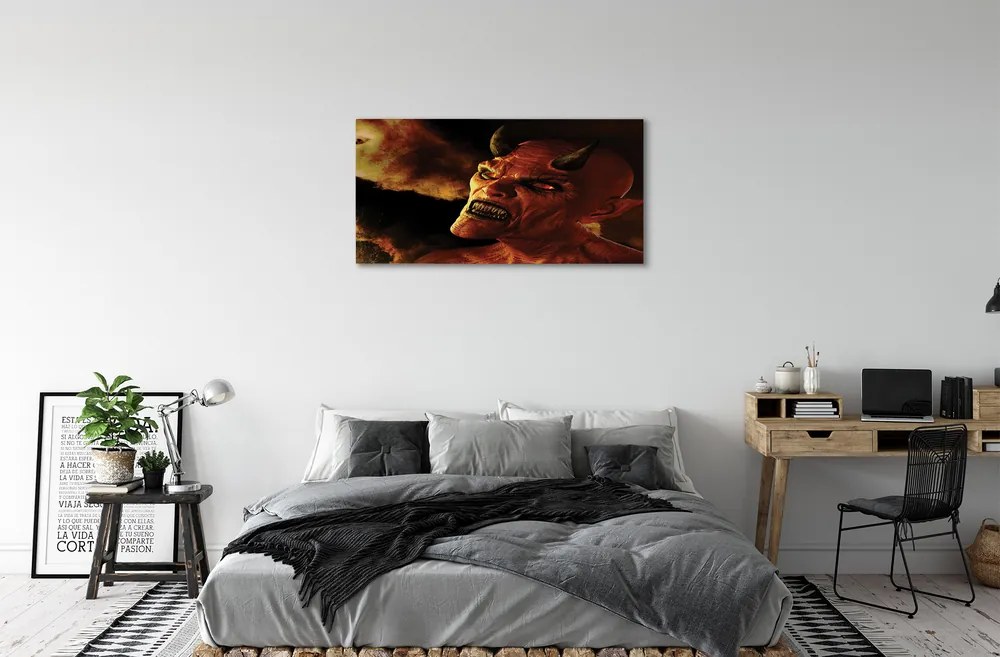 Canvas képek Ördög 100x50 cm