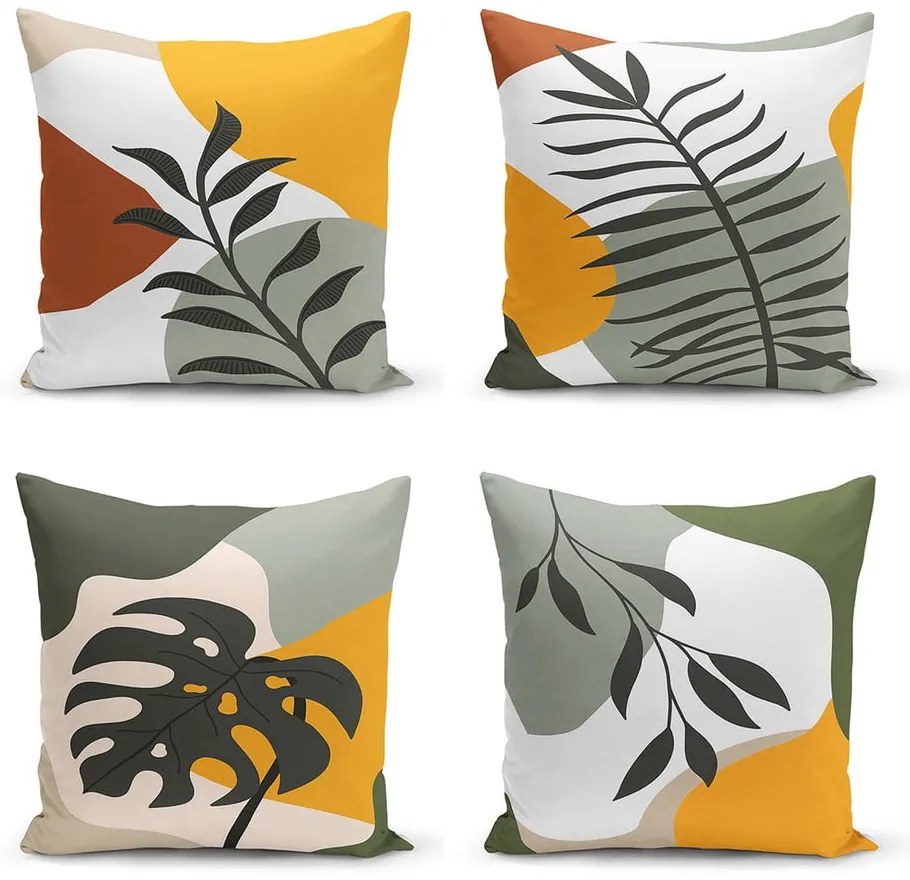 Párnahuzat szett 4 db-os 43x43 cm - Minimalist Cushion Covers