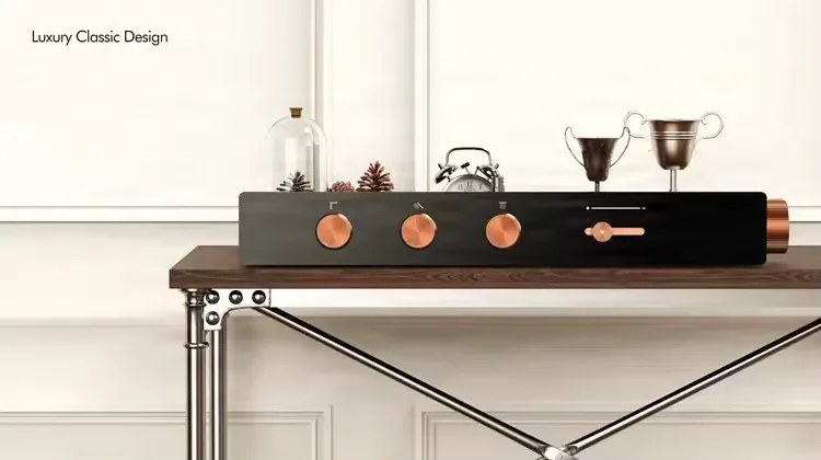 Termosztátos zuhanyrendszer ELITE EDITION BSW1727, falon kívüli kivitel, több színben, például matt fekete vagy szálcsiszolt rozéarany — Grafitszürke