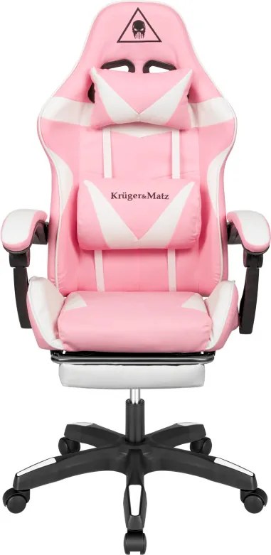 Kruger&Matz Warrior GX-150 rózsaszín játékszék