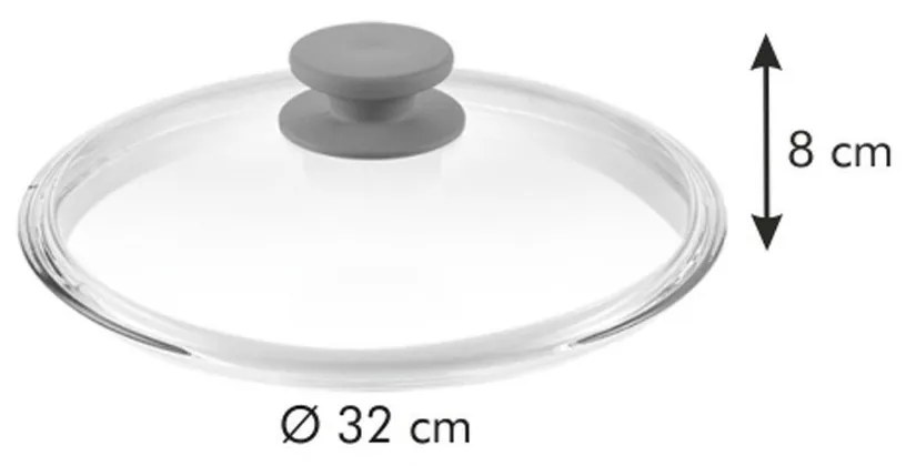 Tescoma UNICOVER sütőfedél, 32 cm, 32 cm