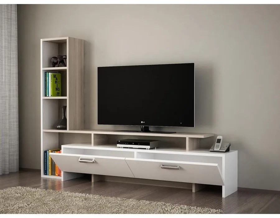 TV szekrény Şimal - White, Cordoba