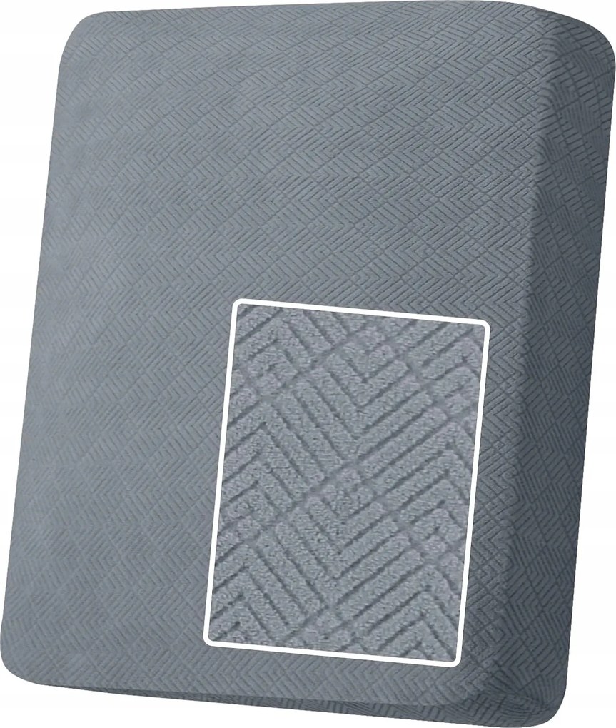 Rugalmas Kanapé Párnahuzat Univerzális Világosszürke