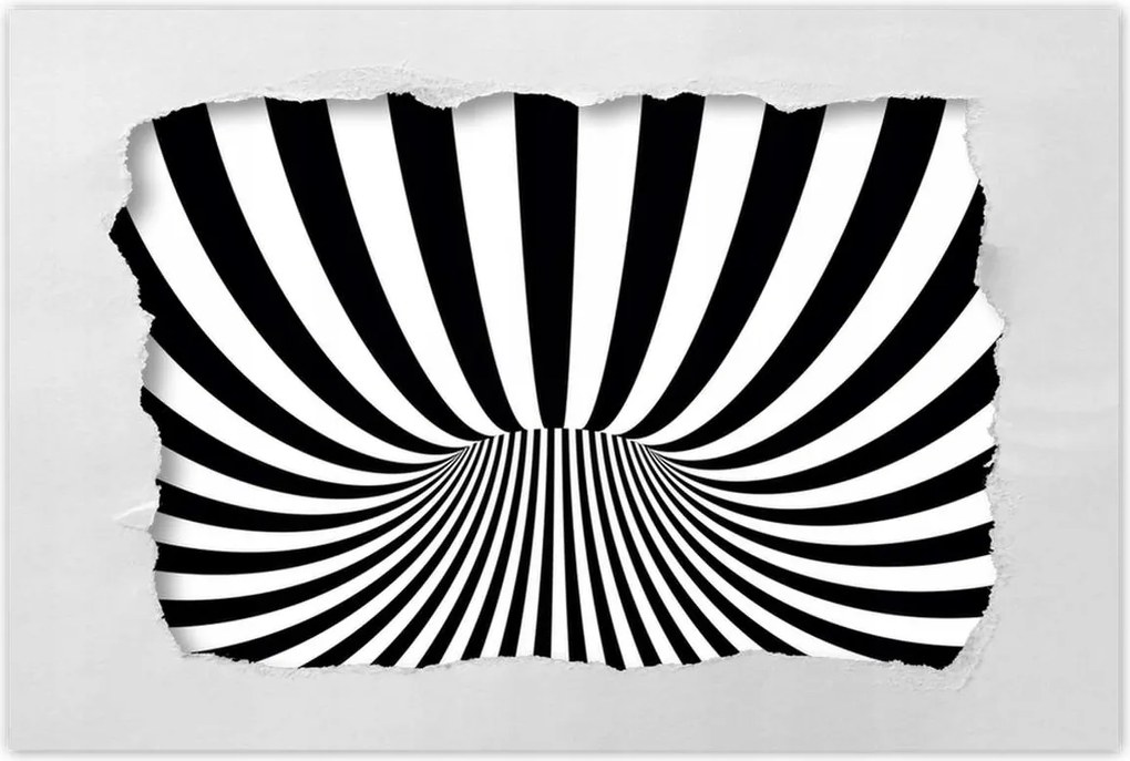 Poszterek 120x80 Absztrakt fekete-fehér