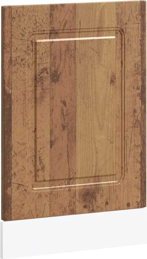 vidaXL mosogatógép panel Kalmar régi fa 45x1,5x67 cm gépesített fa