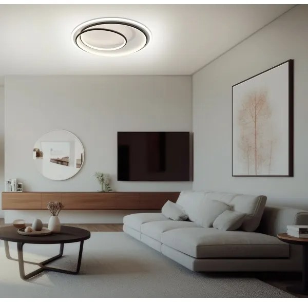 Brilagi - LED fényerőszabályozható mennyezeti lámpatest FLARE LED/38W/230V 3000-6000K + távirányító