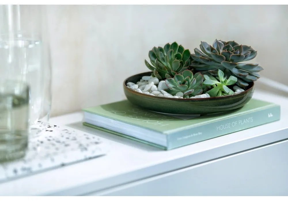 Zöld mély porcelán tányér ø 21,5 cm Crafted Breeze – like | Villeroy &amp; Boch