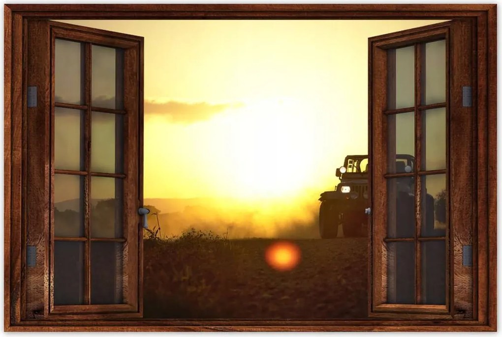 Poszterek 120x80 Sivatag Terepjáró