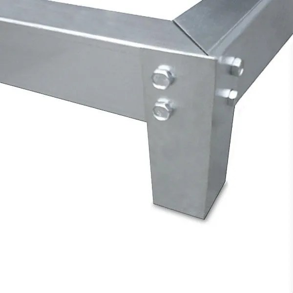 Gardebruk M4 polikarbonát kerti üvegház alappal, 250x190x195cm, átlátszó