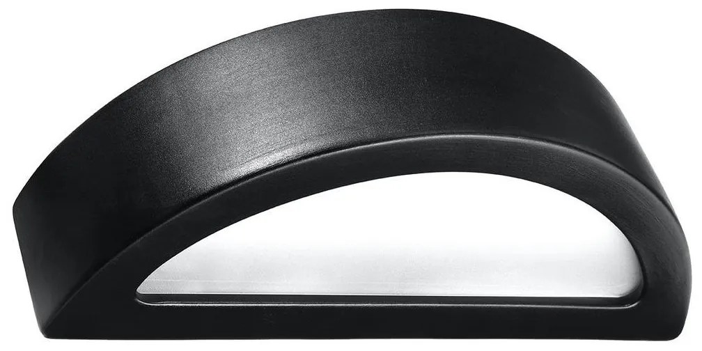 Fali lámpa ATENA 1xE27/60W/230V fekete