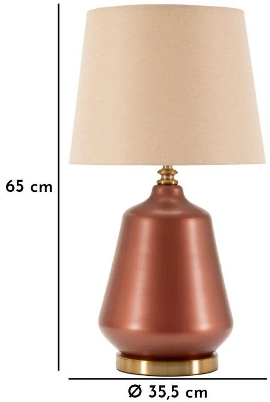 Asztali lámpa rosenthal -c- ø35,5x65cm