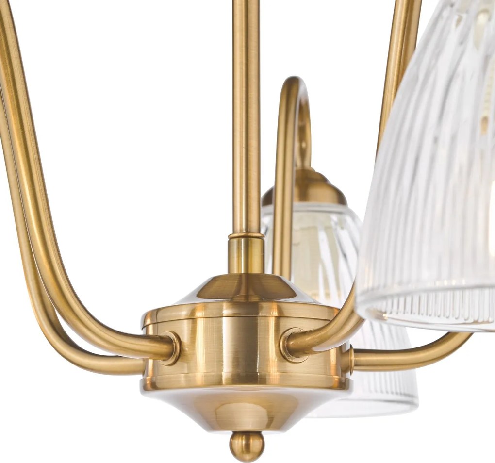 Dar Lighting modern csillár glynis csiszolt bronz dargly5463