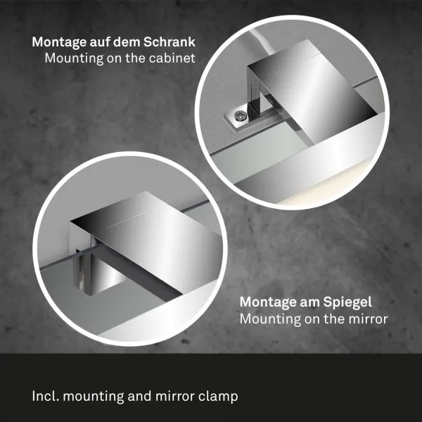 Briloner 2299-018 -LED Dimmelhető fürdőszobai tükörvilágítás LED/8W/230V IP44