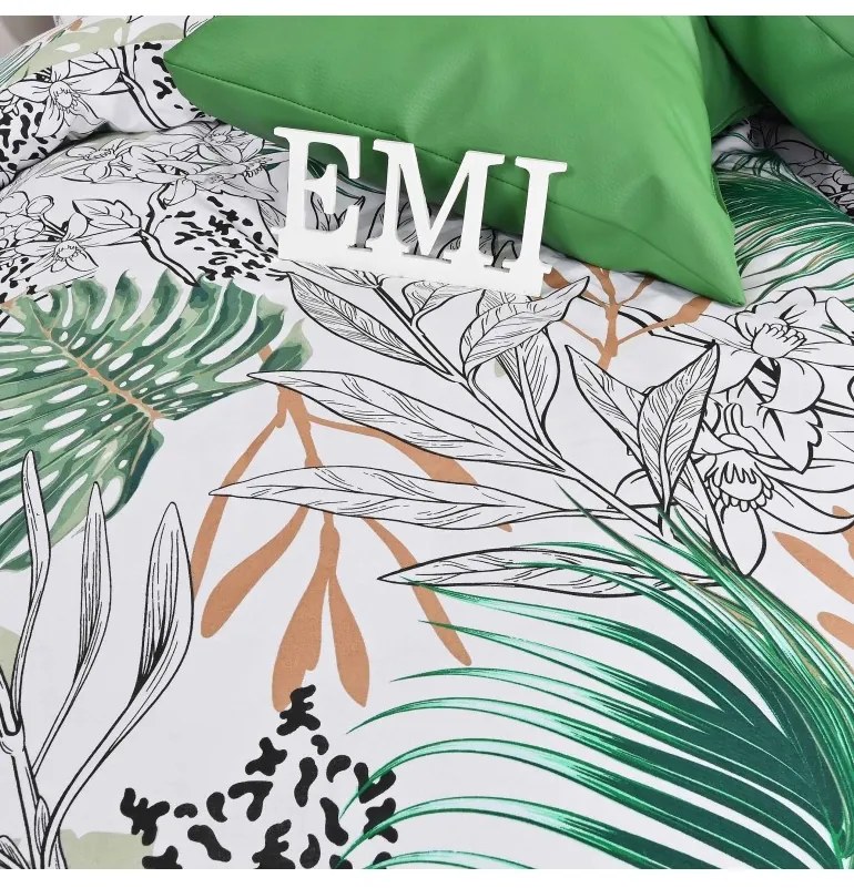 EMI Botanic pamut ágyneműhuzat, Párna 35x45