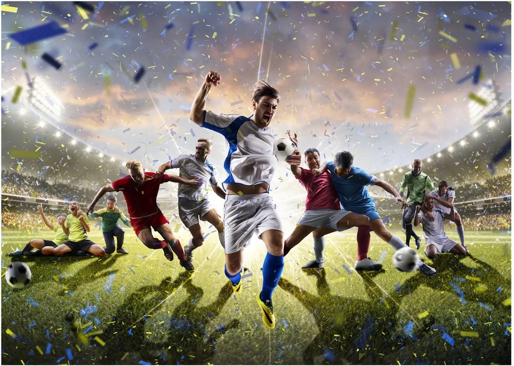 Kép - futball (70x50 cm)