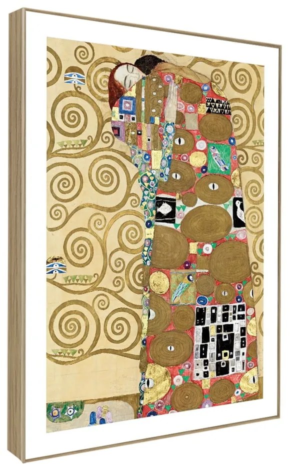 Reprodukciós kép szett 3 db-os 30x40 cm Klimt