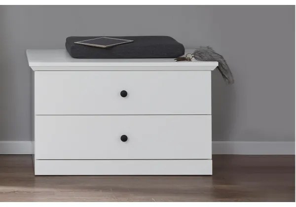 LIANTE komód 49x81 cm, fehér