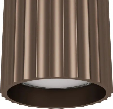 Eglo 902035 - Fali spotlámpa PORTILLO 1xGU10/5W/230V barna