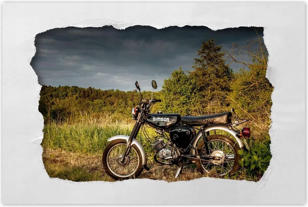 Poszterek 120x80 Fekete Simson négyes 4