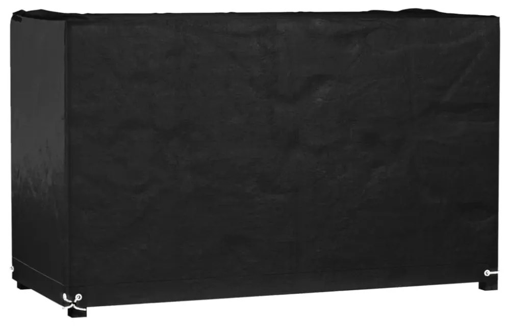 téglalap alakú kerti bútor huzat 8 fűzőlyukkal 125x55x75 cm