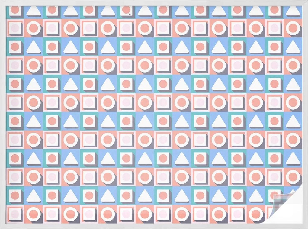 Ablakfólia Öntapadós Adatvédelem Geometrikus minták 200x146