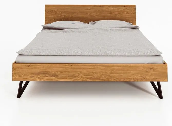 Tölgyfa franciaágy 160x200 cm Golo 2 - The Beds