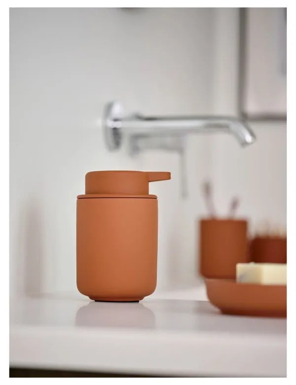 Narancssárga porcelán szappantartó Ume – Zone