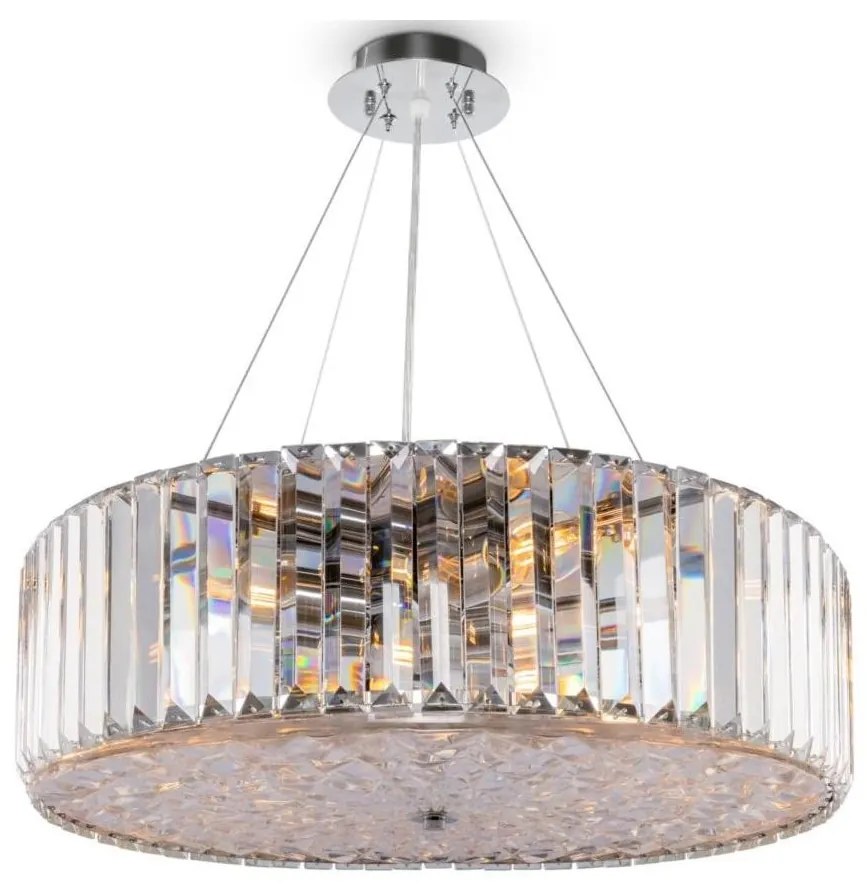 Maytoni MOD080CL-08CH - Csillár zsinóron RECINTO 8xE27/60W/230V