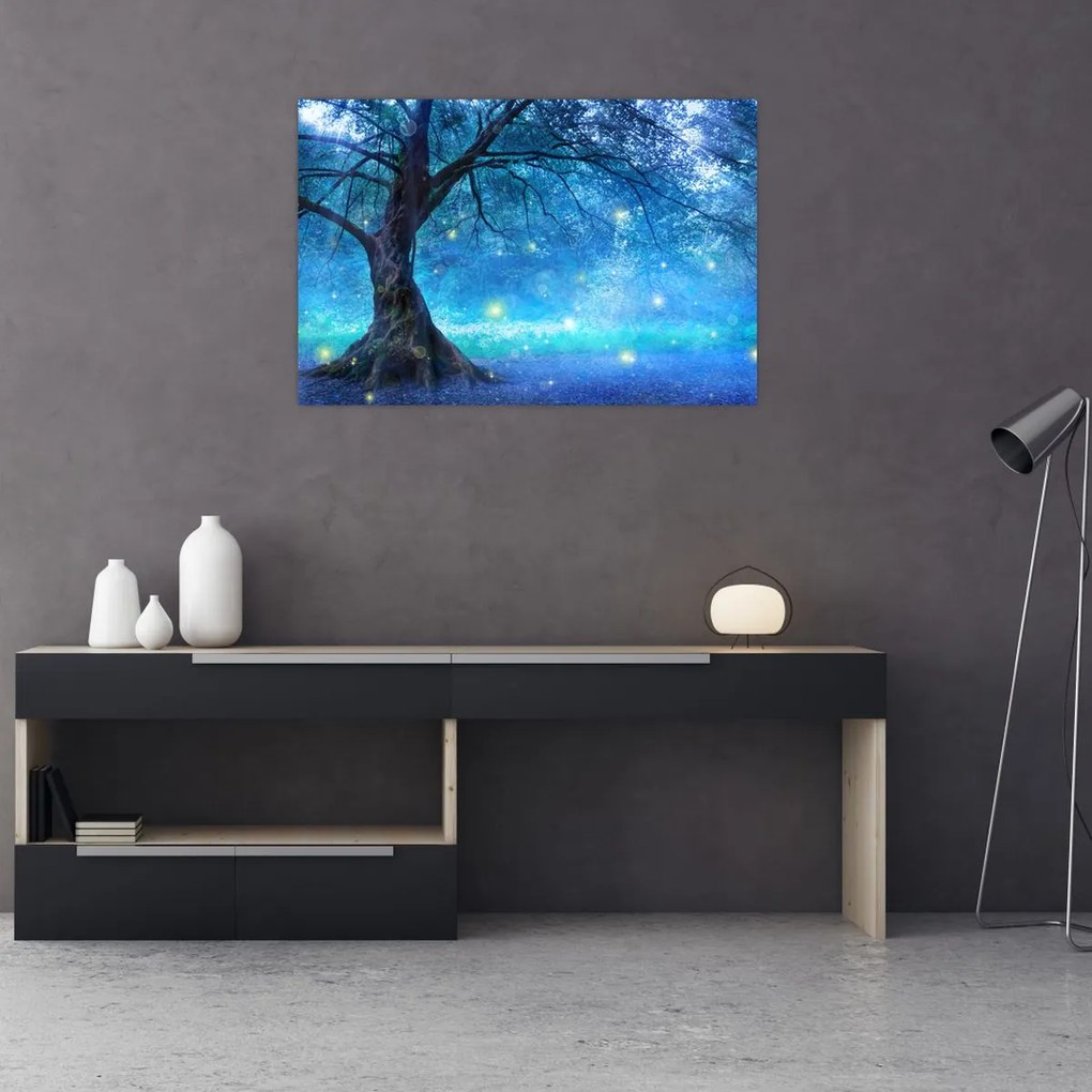 Kép - Misztikus erdő (90x60 cm)