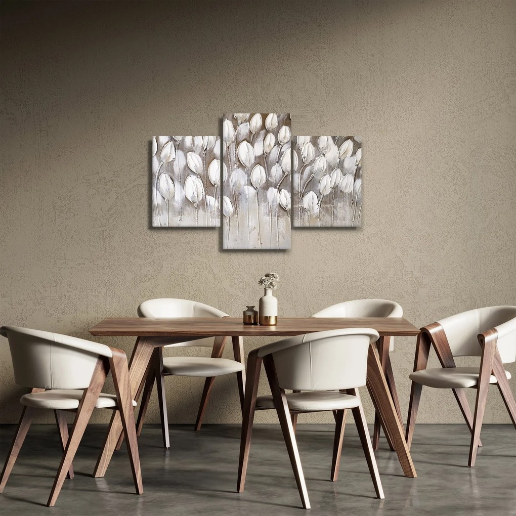 Kép - Strukturált tulipánok (90x60 cm)