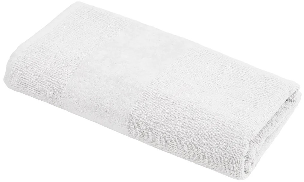CARRARA törölközőkészlet 1db 60x100 cm és 1db 40x55 cm 100% pamut, fehér