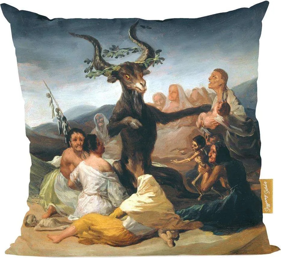 Francisco Goya Boszorkányszombat párna
