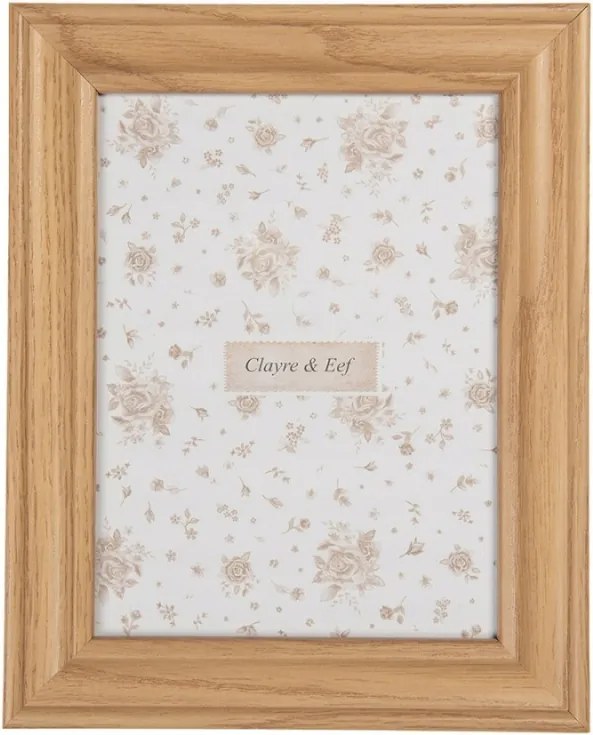 Krunstveld barna fa képkeret L 15x átmérőjű képhez