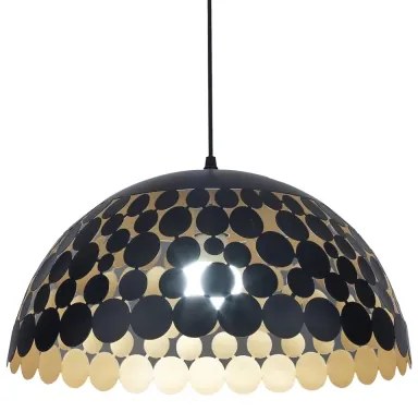 Csillár zsinóron LISA BLACK 1xE27/60W/230V