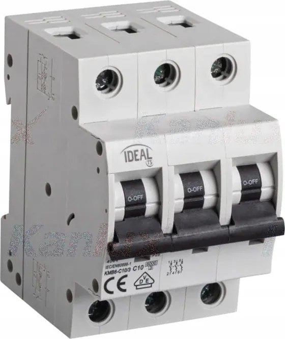 3P KMB6 Kanlux túláramvédő kapcsoló
