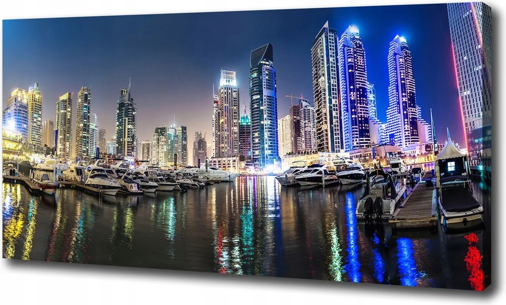 Canvas falikép Dubai éjszaka 100x70 cm