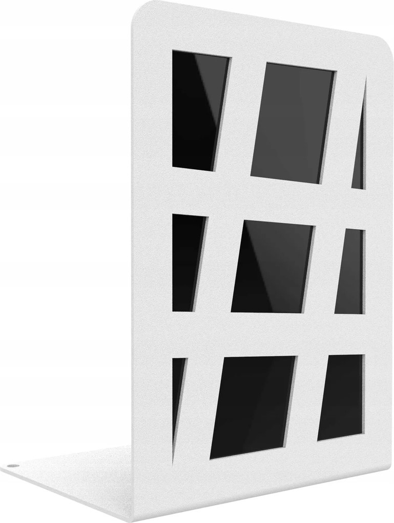 Könyvtámasz Kockás, fehér