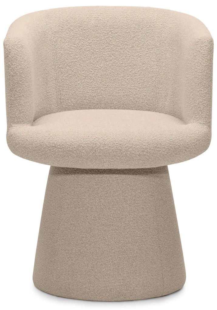 Forgatható design szék YATO, bézs