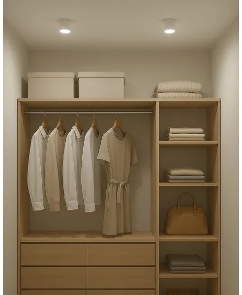 LED spotlámpa LED/5W/230V 3000/4000/6400K átm. 7,5 cm fehér