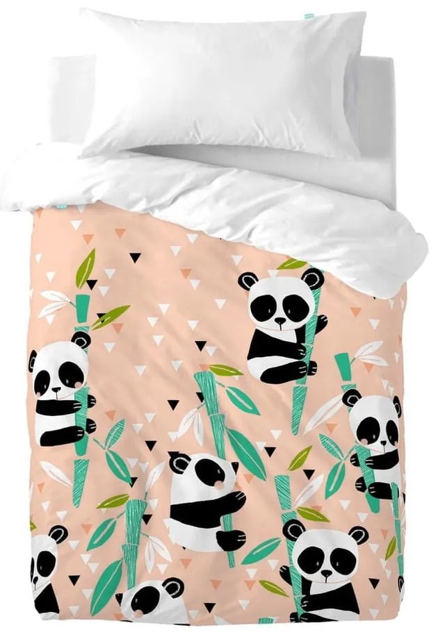 Panda Garden gyerek ágyneműhuzat, 100 x 120 cm - Moshi Moshi