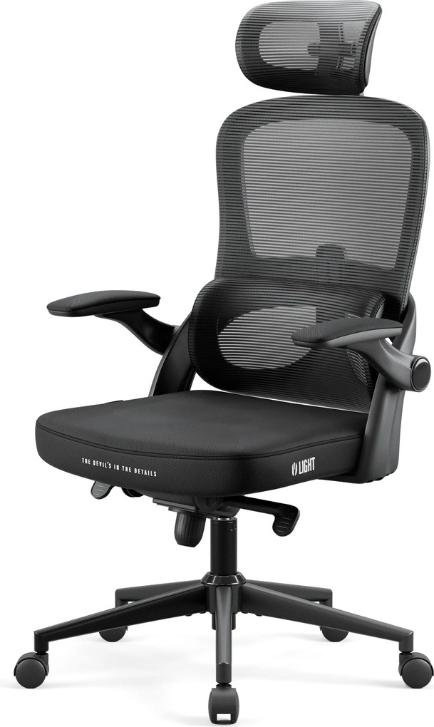 Ergonomikus irodai szék fekete Normal Size: Diablo V-Light