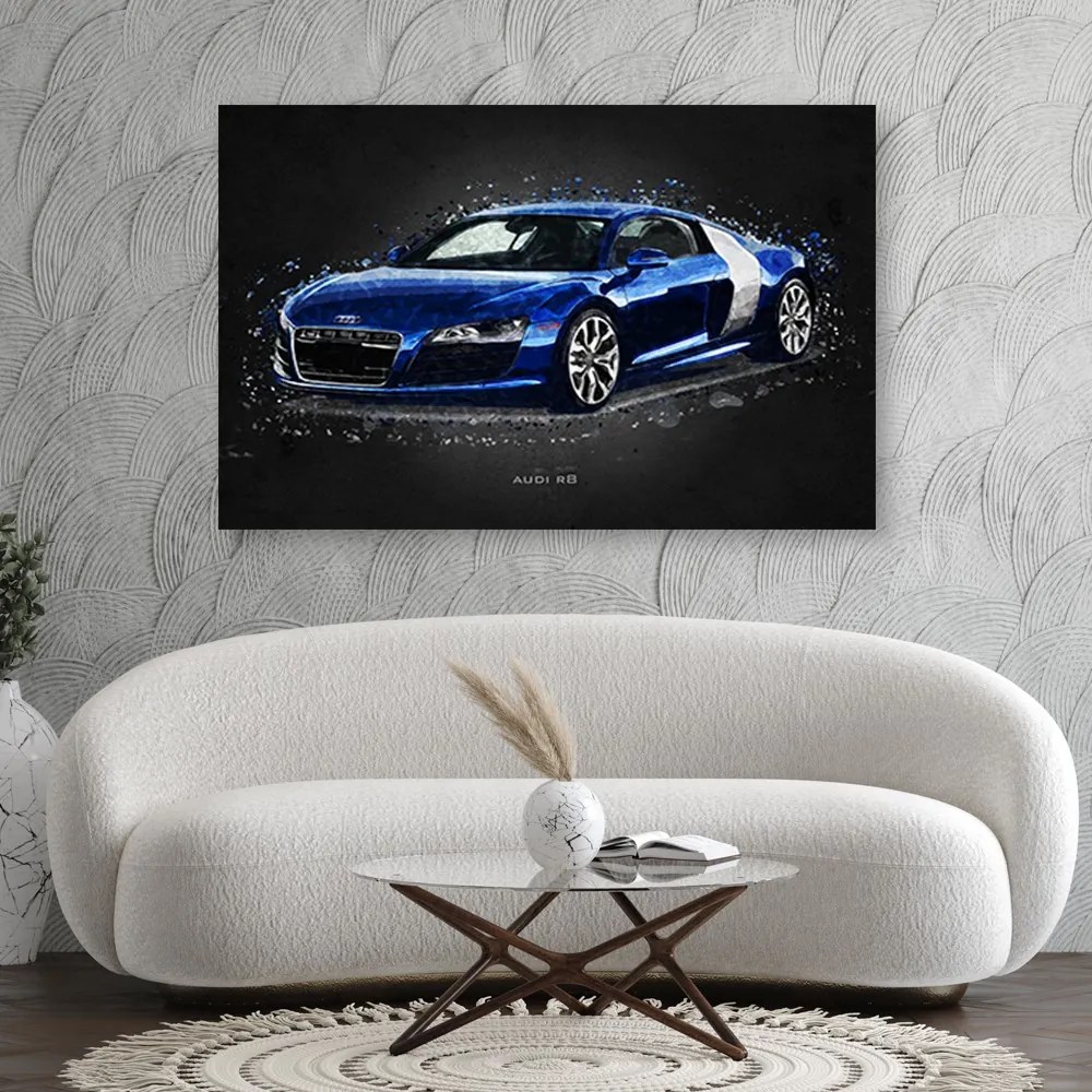 Gario Vászonkép Audi R8 - Gab Fernando Méret: 100 x 70 cm