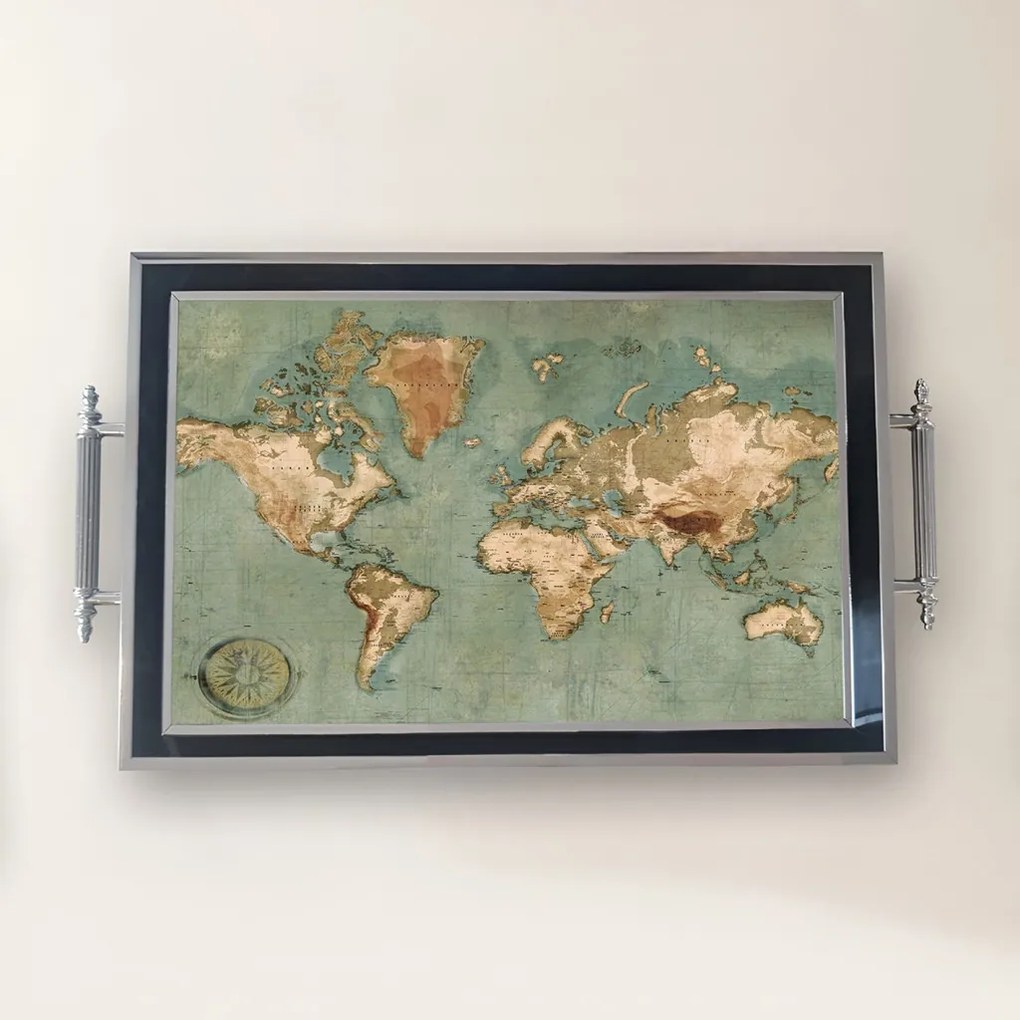 Üveg tálca, 38×24 cm – TPG9941