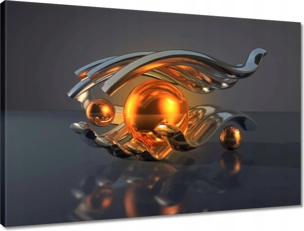 Vászonkép 60x40 Absztrakt Golyók a kézben