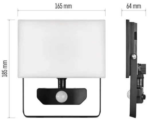 LED Reflektor érzékelővel TAMBO LED/30W/230V 4000K IP54