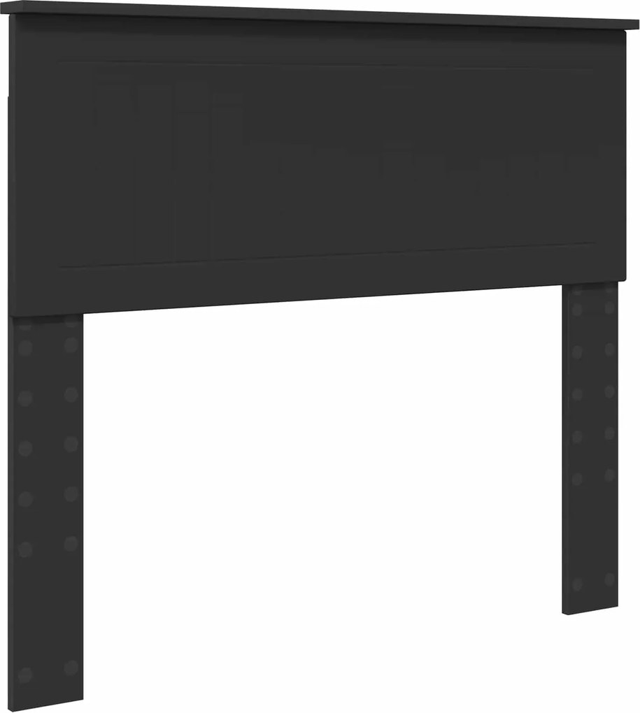 vidaXL Fejtámla Fekete tölgy 100 cm Faanyag
