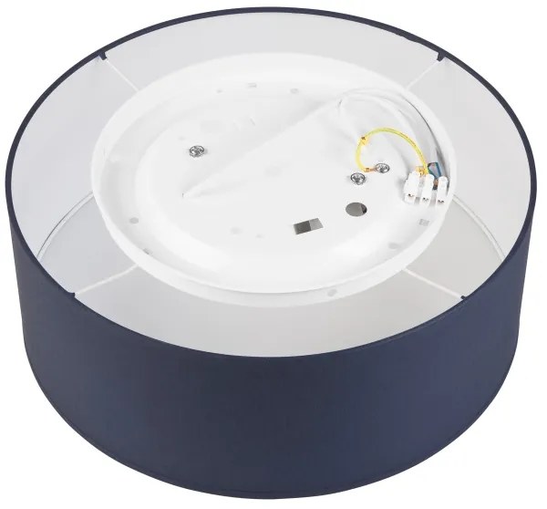 Mennyezeti lámpa SIRJA PASTEL DOUBLE 2xE27/15W/230V átm. 35 cm sötét kék