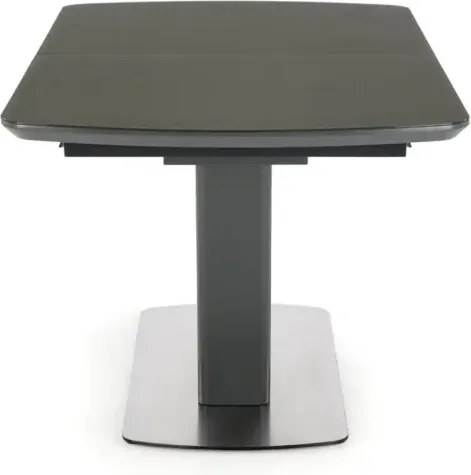 Bilotti bővíthető étkezőasztal – antracit matt / dió 160–200 cm
